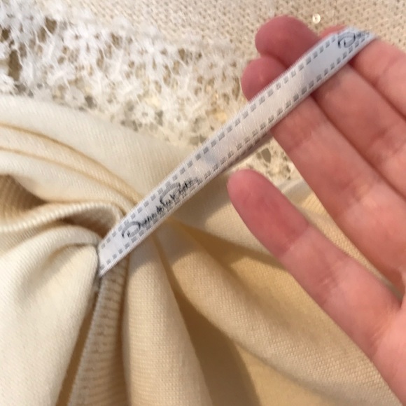 Oscar de la Renta wool silk blend sequins cardigan - Picture 11 of 13